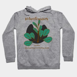 Voluntourism. Travelers Participating in Voluntary Work Hoodie